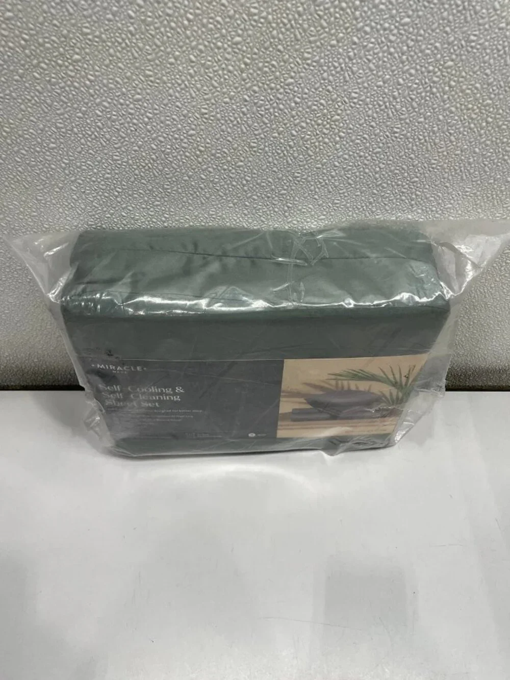 Miracle Made Queen 4pc Luxe Sheet Set, Eucalyptus Sage